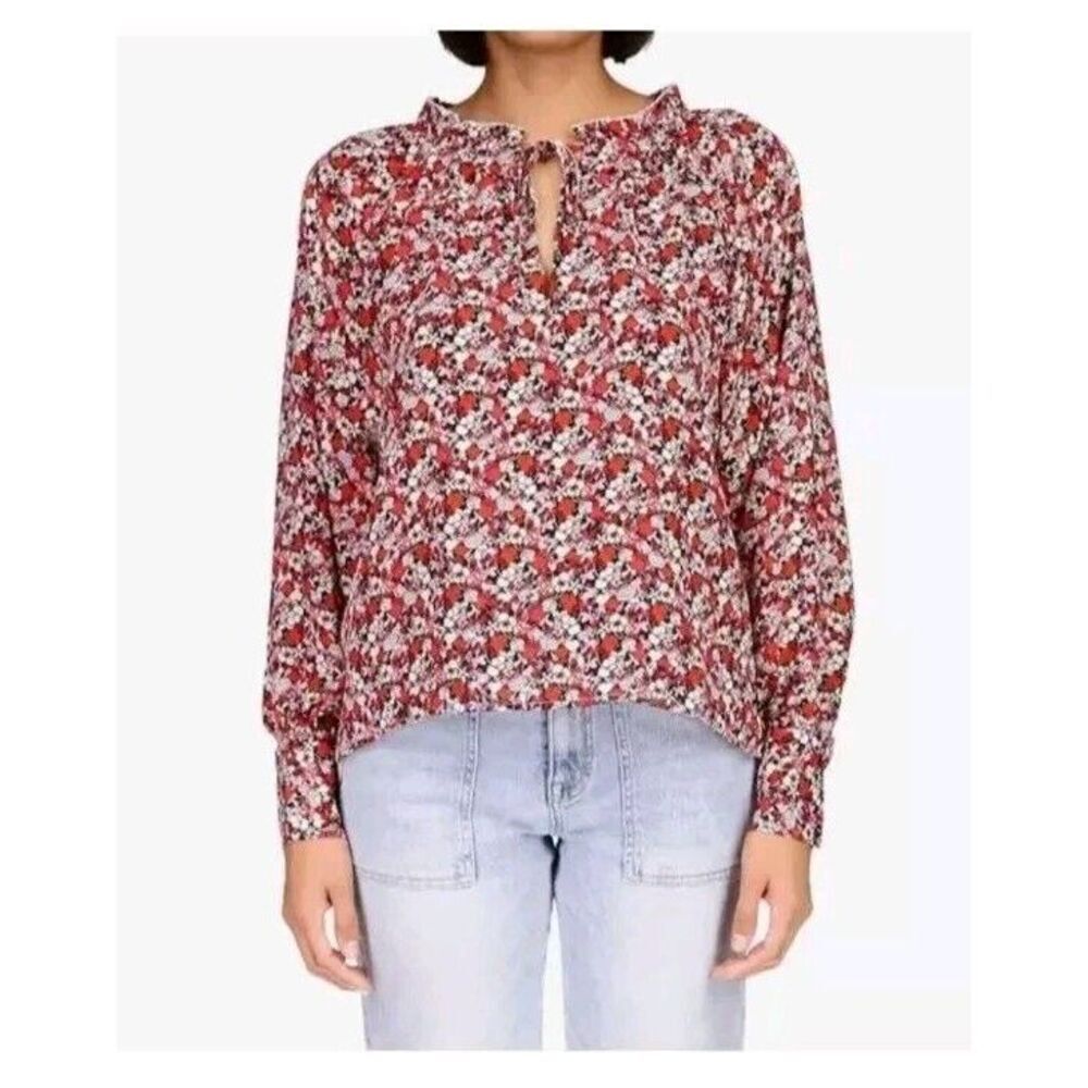 Sanctuary NWT Sheer Flower‎ Power Blouse Size 1X